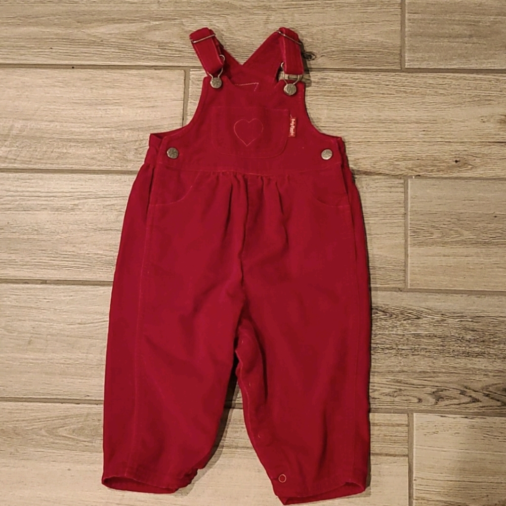 Velour overalls